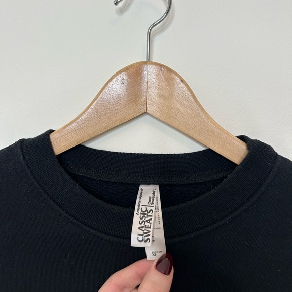 Black Crewneck Sweater (American Apparel) - Picture 4 of 9